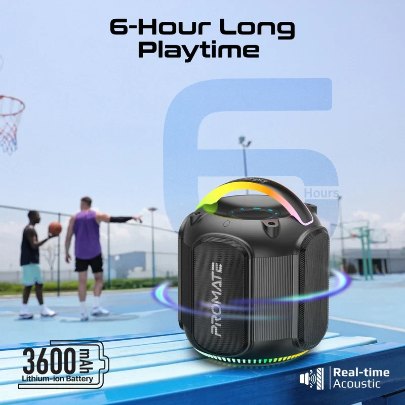 Dynamic RGB Bluetooth v5.3 True Wireless 80W Speaker